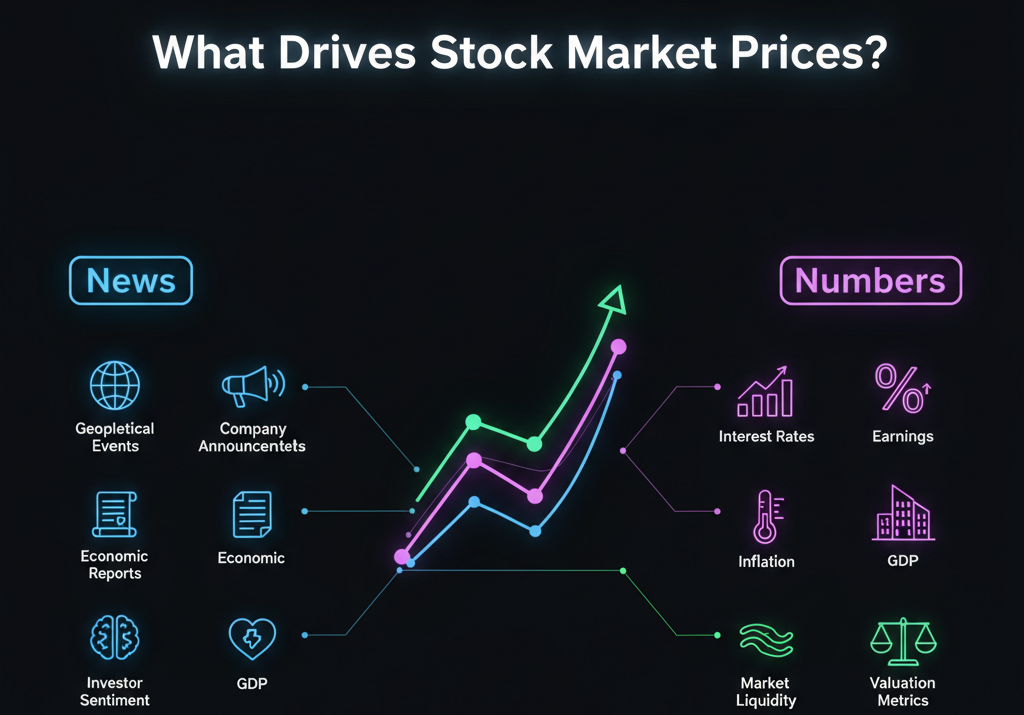 From News to Numbers: What Drives Stock Market Prices