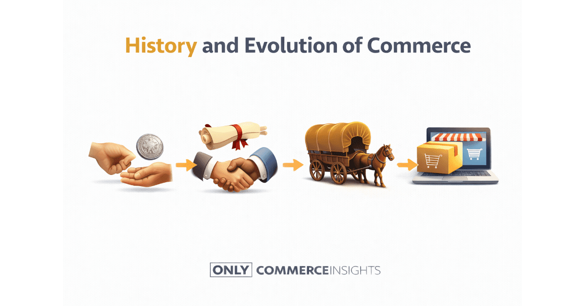 Commerce Wiki History and Evolution of Commerce - Only Commerce Insights