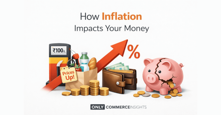 Inflation impact on money illustration