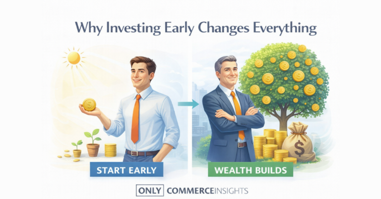 Early investing growth and compounding illustration
