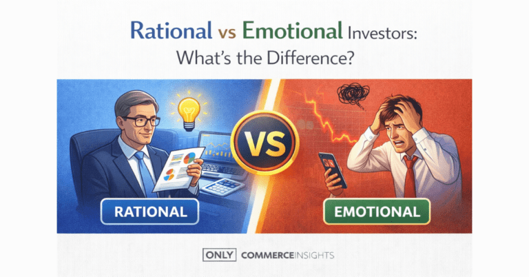 Rational vs emotional investors illustration