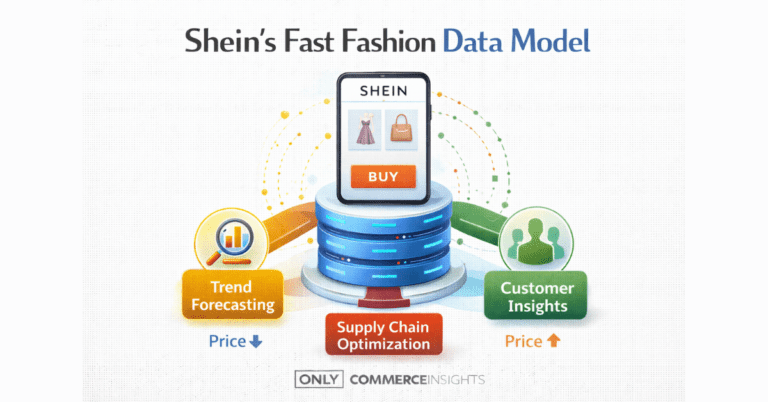 Shein fast fashion data model illustration