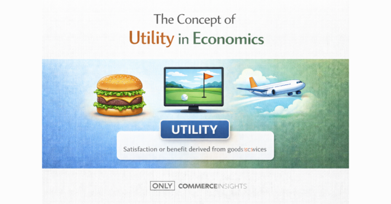 Utility in economics satisfaction illustration